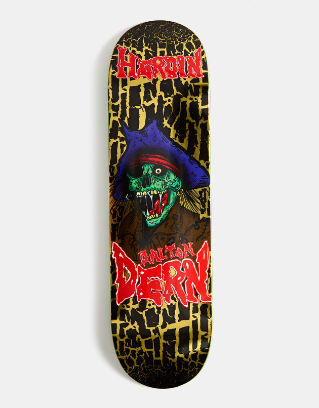 Heroin Dern Pirate Skateboard Deck - 8.75”