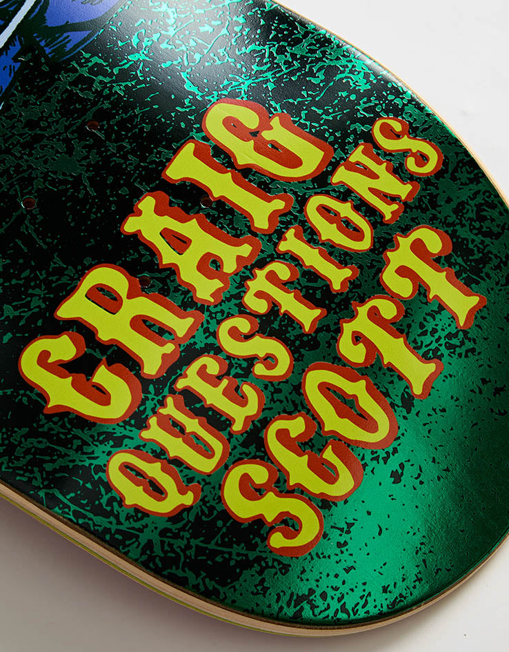 Heroin Craig Q Fortune Teller Skateboard Deck - 9.25”