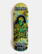 Heroin Dead Dave Mummy Skateboard Deck - 10.1”