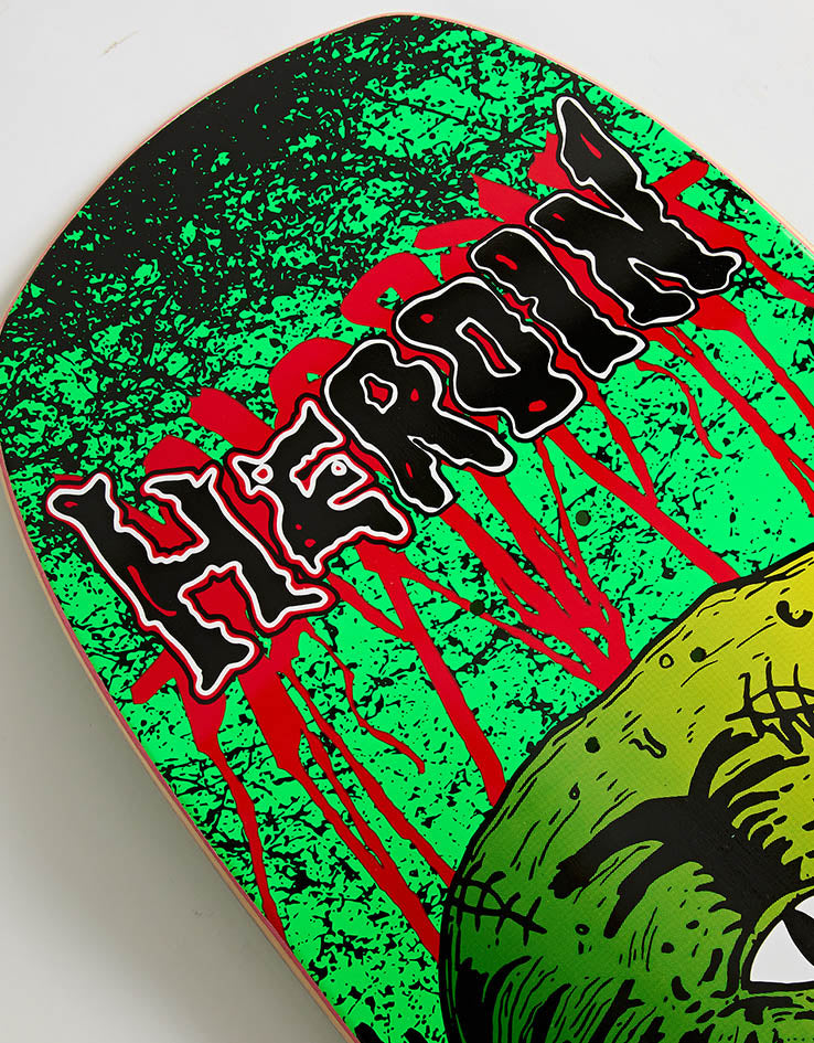 Heroin Swampy Slime Face Skateboard Deck - 10.6”