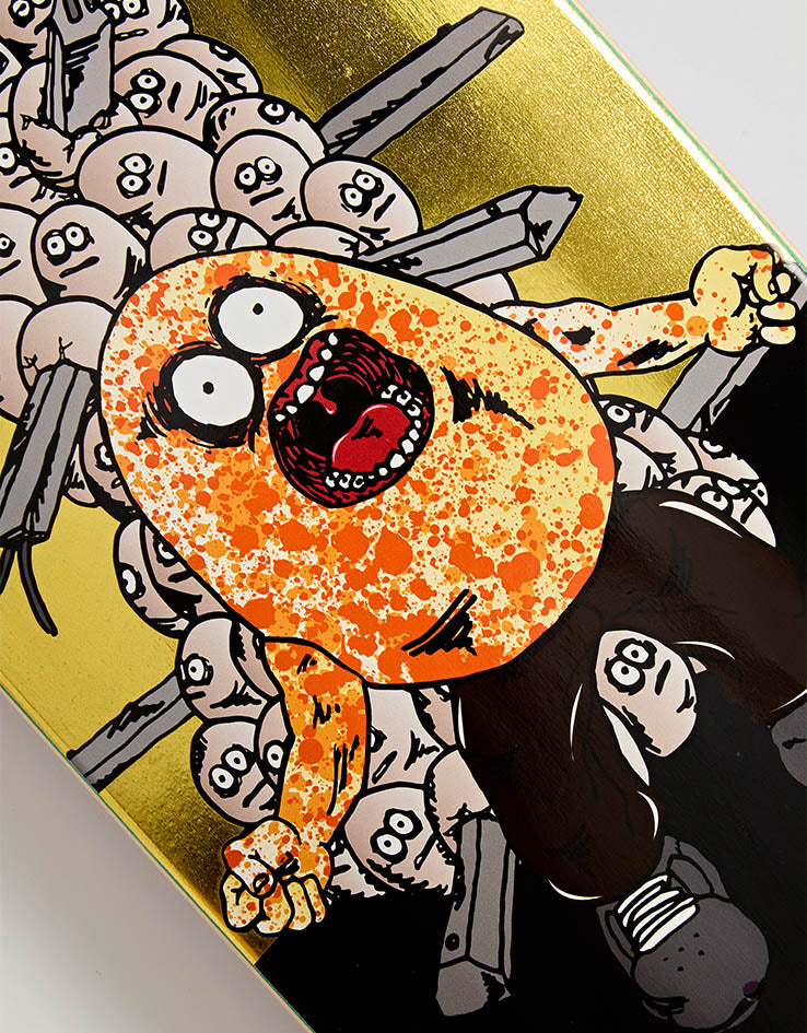 Heroin 28 Eggs Skateboard Deck - 9”