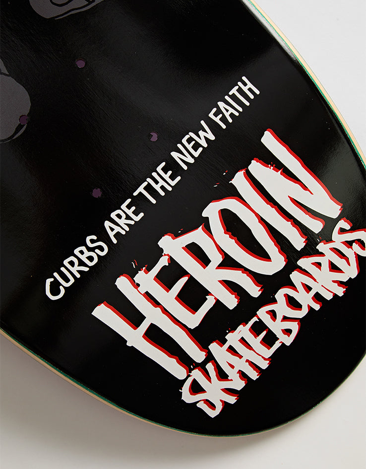 Heroin 28 Eggs Skateboard Deck - 9”