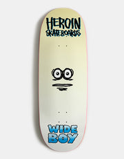 Heroin Wide Boy Face Skateboard Deck - 10.75”