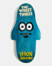 Heroin Wingee Thingy Skateboard Deck - 15.25”