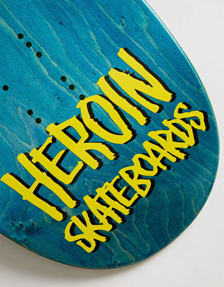Heroin Wingee Thingy Skateboard Deck - 15.25”