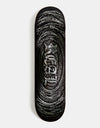 Real Barbed Wire Foil Oval Skateboard Deck - 8.5"
