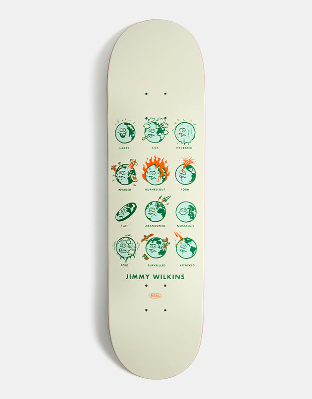 Real Wilkins How Are You Skateboard Deck - 8.5"