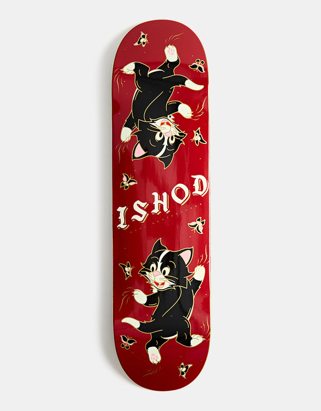Real Ishod Kitten Scratch TWIN TAIL Skateboard Deck - 8.25"