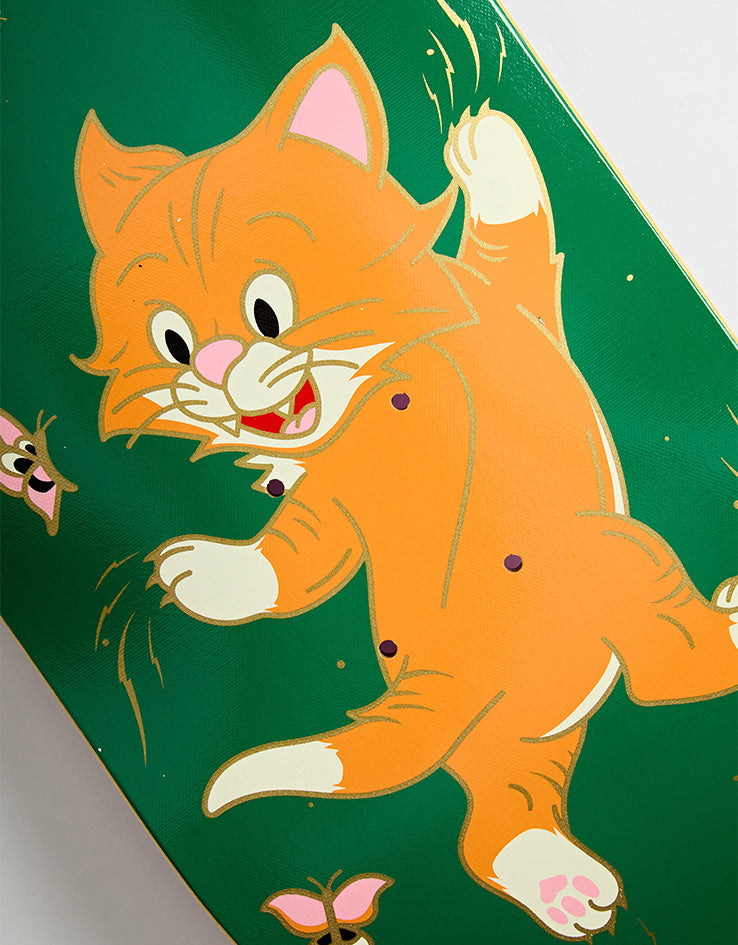Real Ishod Kitten Scratch TWIN TAIL - Slick Skateboard Deck - 8.3"