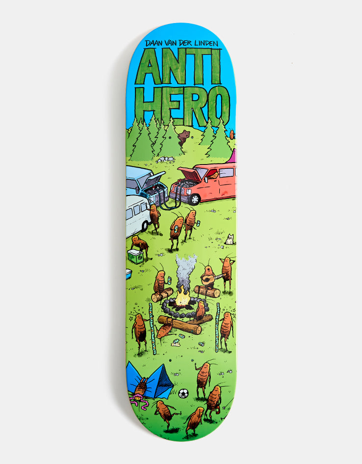 Anti Hero Daan Roached Out 2 Skateboard Deck - 8.28", view 1