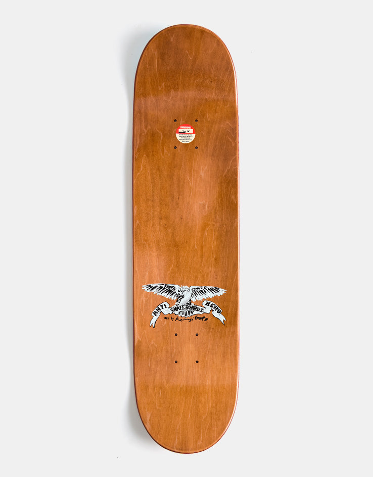 Anti Hero Taylor Kenji Goto Skateboard Deck - 8.25"