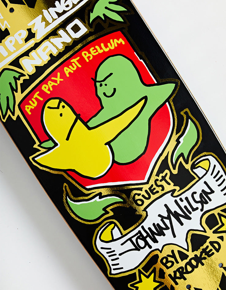 Krooked Wilson Guest Pro Zinger Nano Skateboard Deck - 7.37"