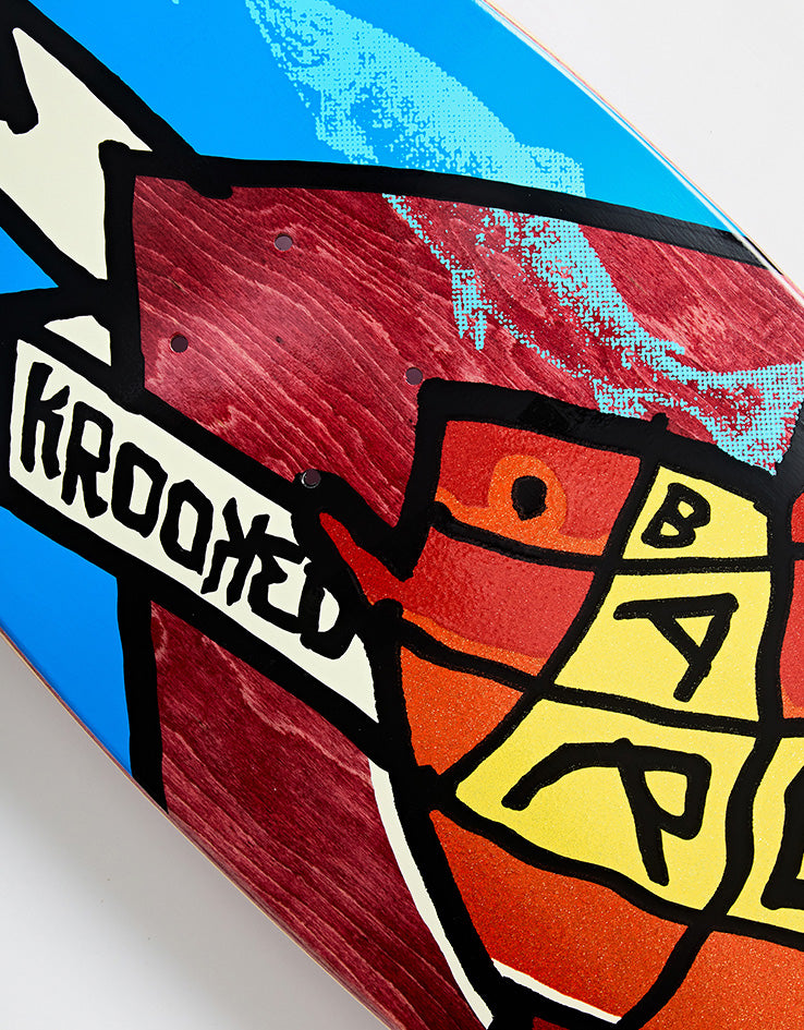 Krooked Barbee Trophy Skateboard Deck - 9.5"