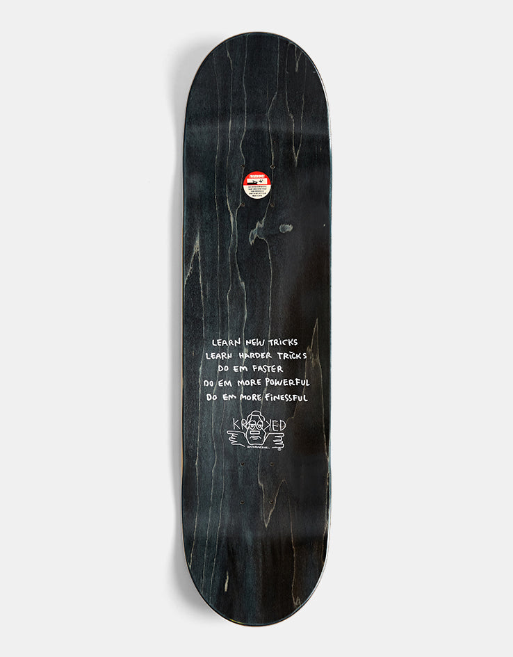 Krooked Una Swimmer Skateboard Deck - 8.28"