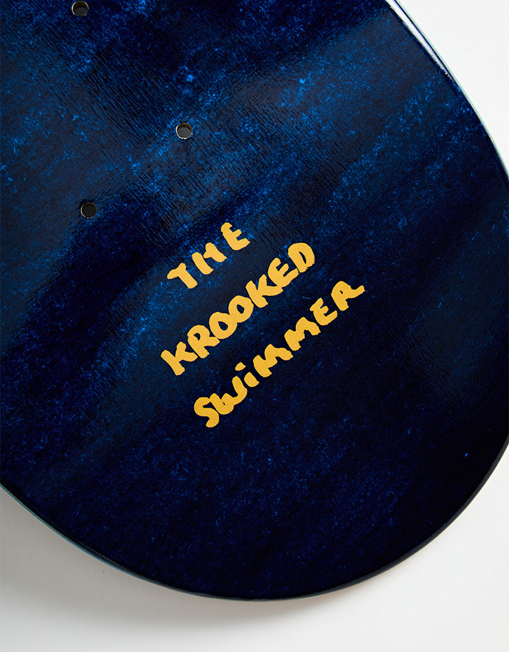Krooked Una Swimmer Skateboard Deck - 8.28"