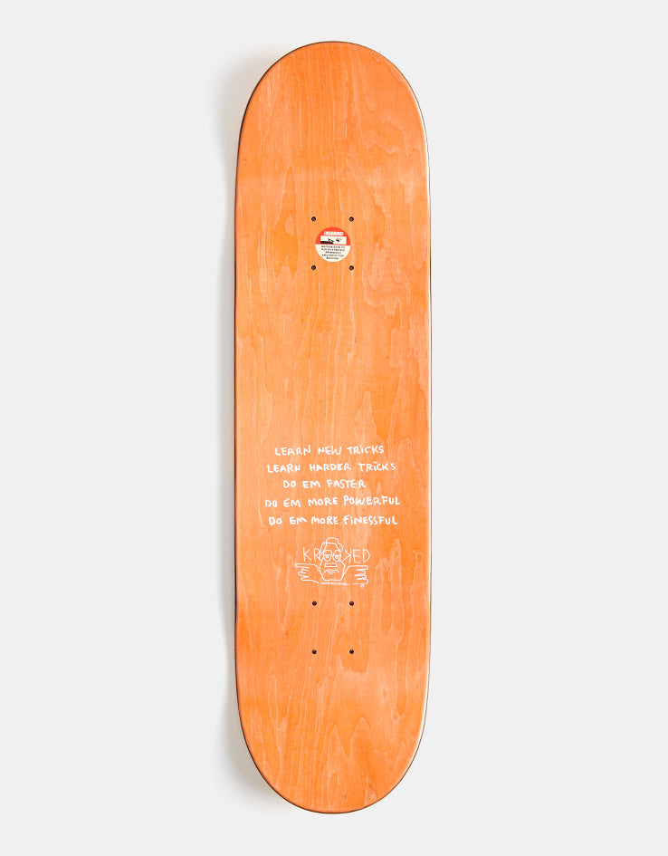 Krooked Knox Watcher Skateboard Deck - 8.5"