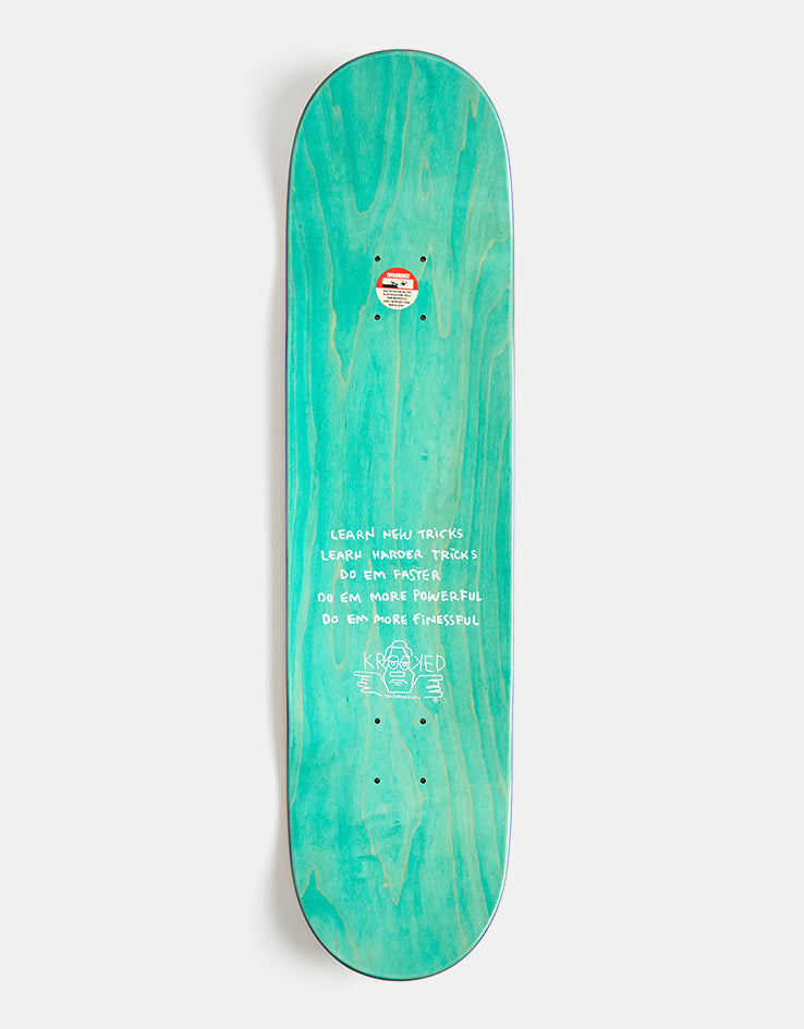 Krooked Firebirds Skateboard Deck - 8.12"