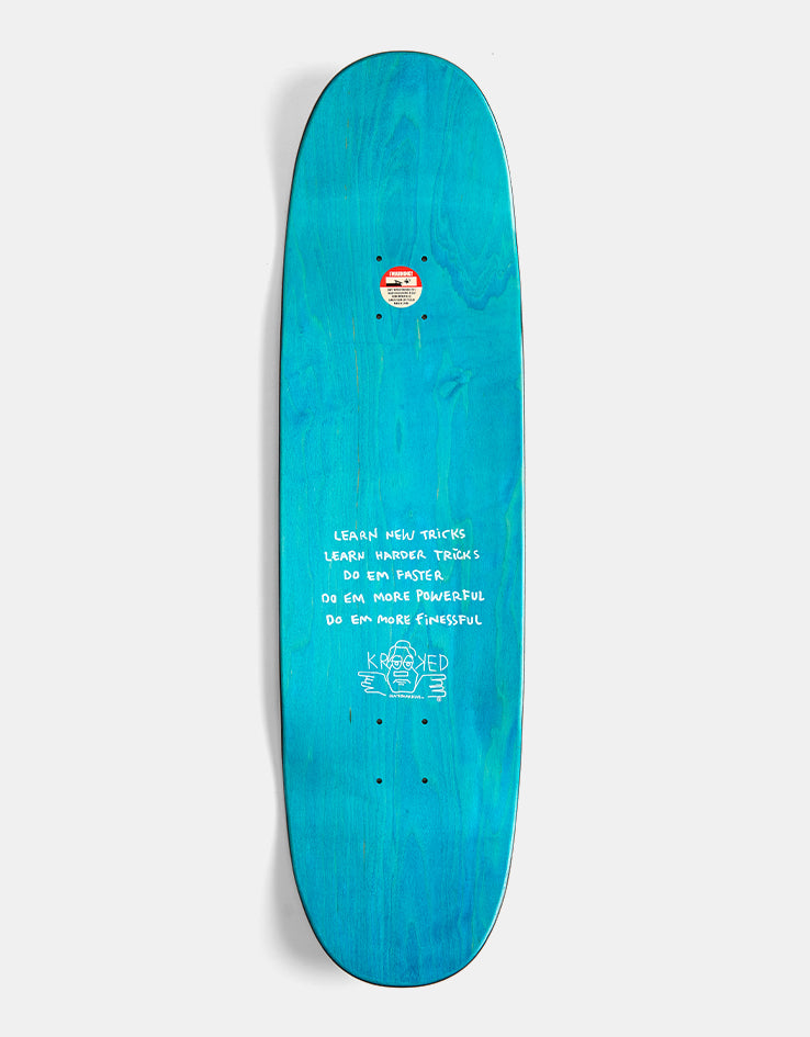 Krooked Team Shaped Re-Issue Twin Nose Skateboard Deck - 8.75"