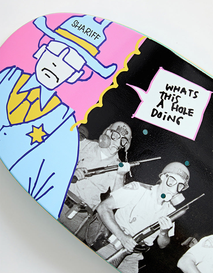 Krooked Team Shaped Re-Issue Twin Nose Skateboard Deck - 8.75"