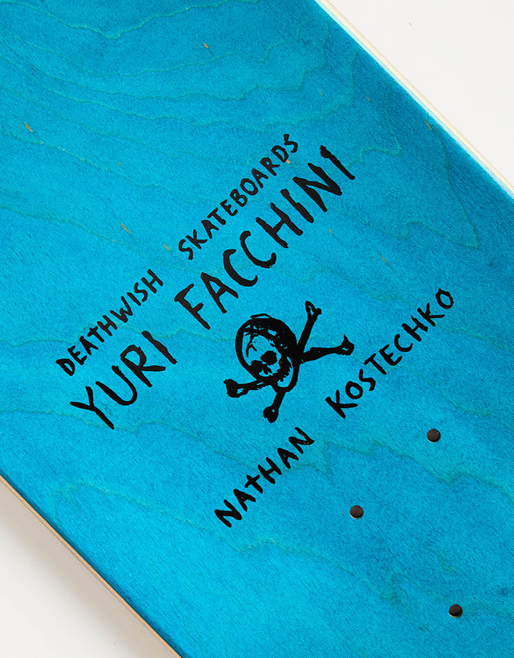 Deathwish Yuri Onca-Pintada Skateboard Deck - 8.5"