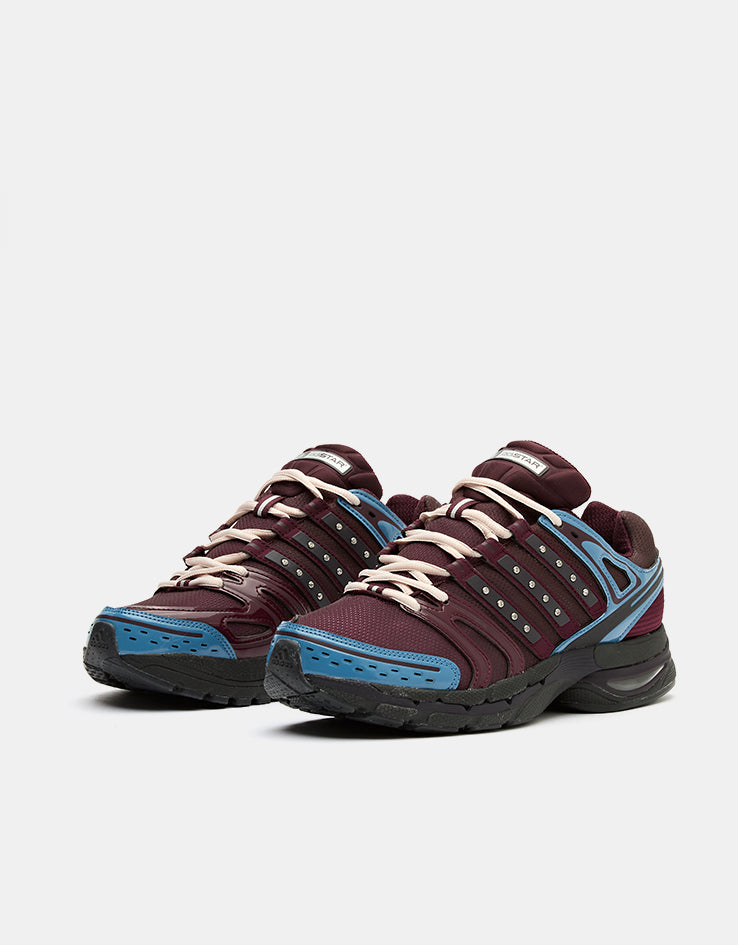 adidas x Hardies Adistar Control 5 Shoes - Aurora Ruby/Maroon/Dusky Ink, view 4