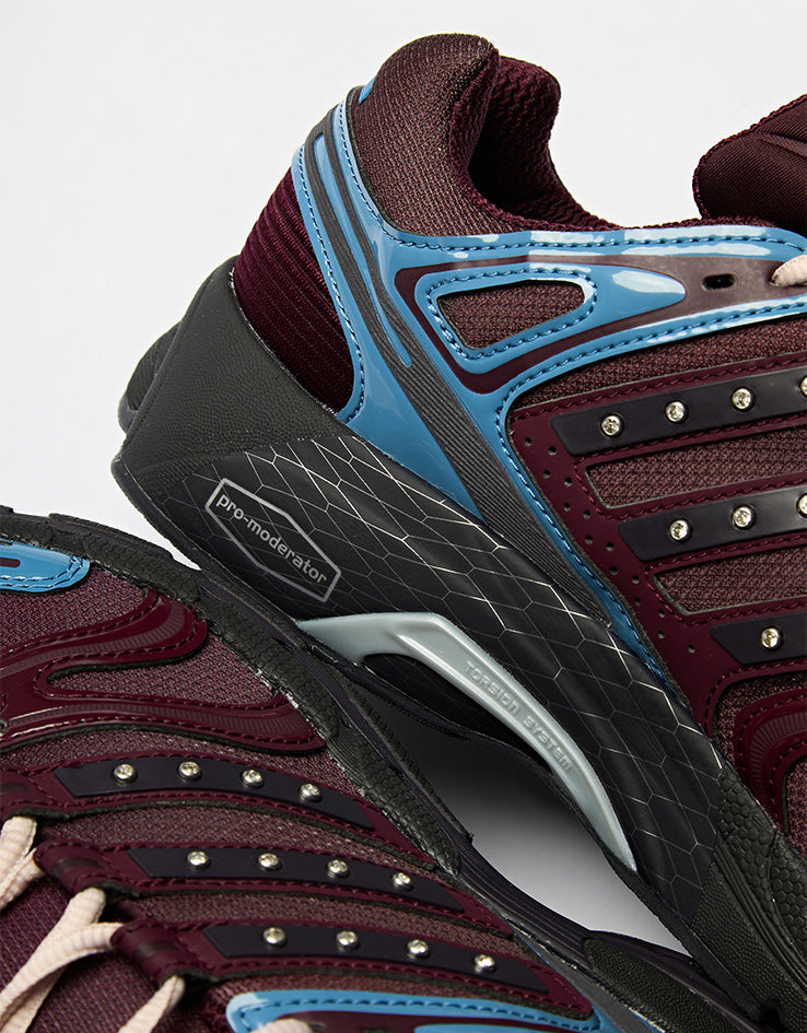 adidas x Hardies Adistar Control 5 Shoes - Aurora Ruby/Maroon/Dusky Ink, view 9
