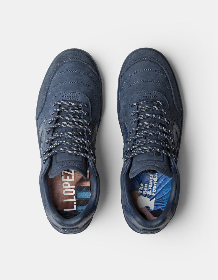 Converse x The Ben Raemer's Foundation Louie Lopez Pro 2 Skate Shoes - Navy/Navy/Silver