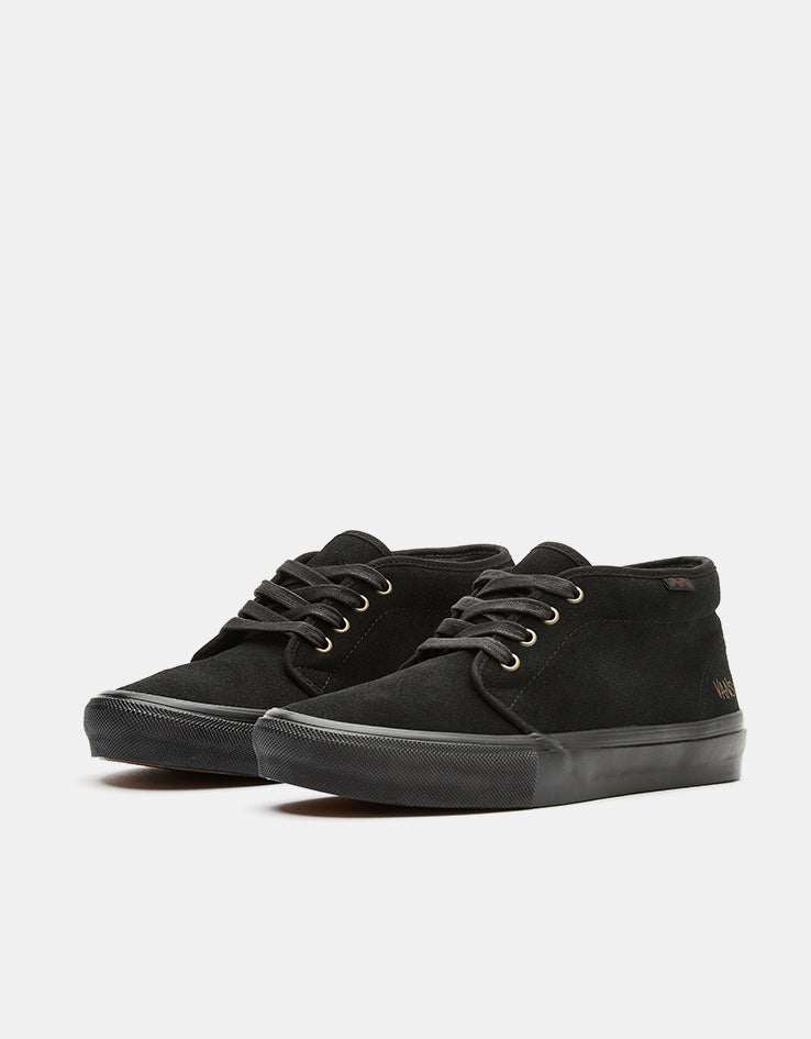Vans Skate Chukka Shoes - (Atiba) Black/Black