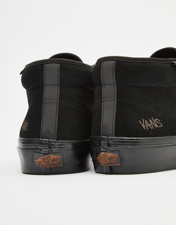 Vans Skate Chukka Shoes - (Atiba) Black/Black