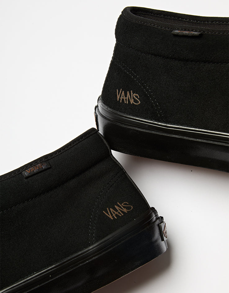 Vans Skate Chukka Shoes - (Atiba) Black/Black