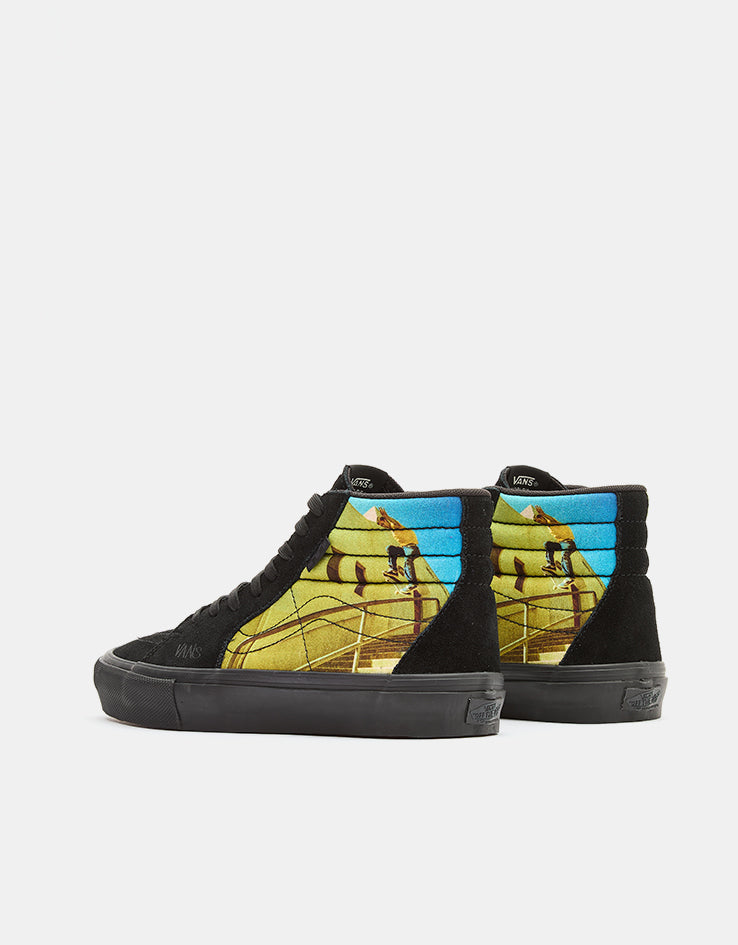 Vans Skate SK8-Hi Shoes - (Atiba) Black/Multi