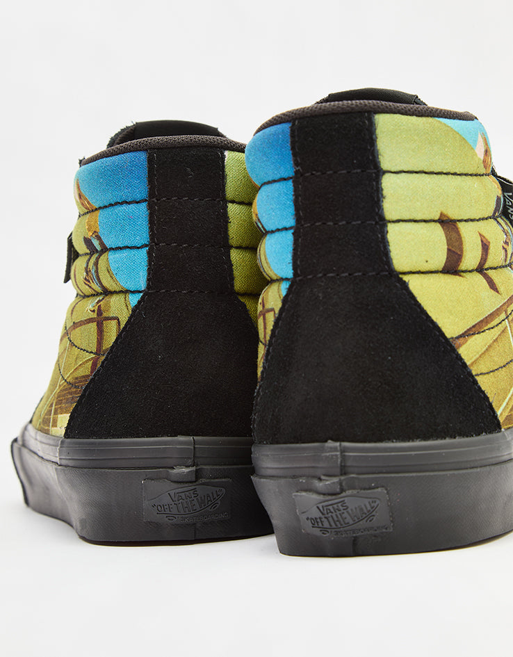 Vans Skate SK8-Hi Shoes - (Atiba) Black/Multi