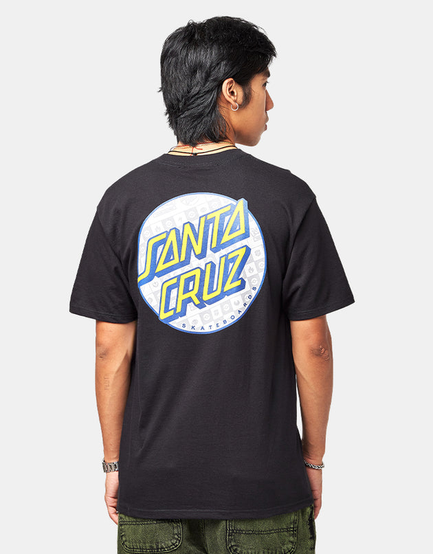 Santa Cruz x Pokémon Energy Dot Heavyweight T-Shirt - Black