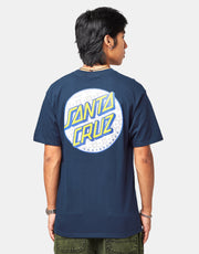 Santa Cruz x Pokémon Energy Dot Heavyweight T-Shirt - Harbor Blue