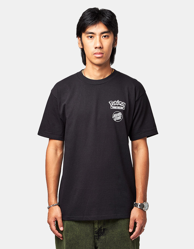 Santa Cruz x Pokémon Power Dot Heavyweight T-Shirt - Black