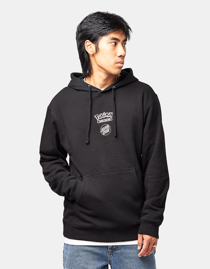 Santa Cruz x Pokémon Power Dot Pullover Hoodie - Black