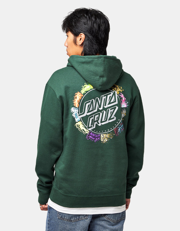 Santa Cruz x Pokémon Power Dot Pullover Hoodie - Forest