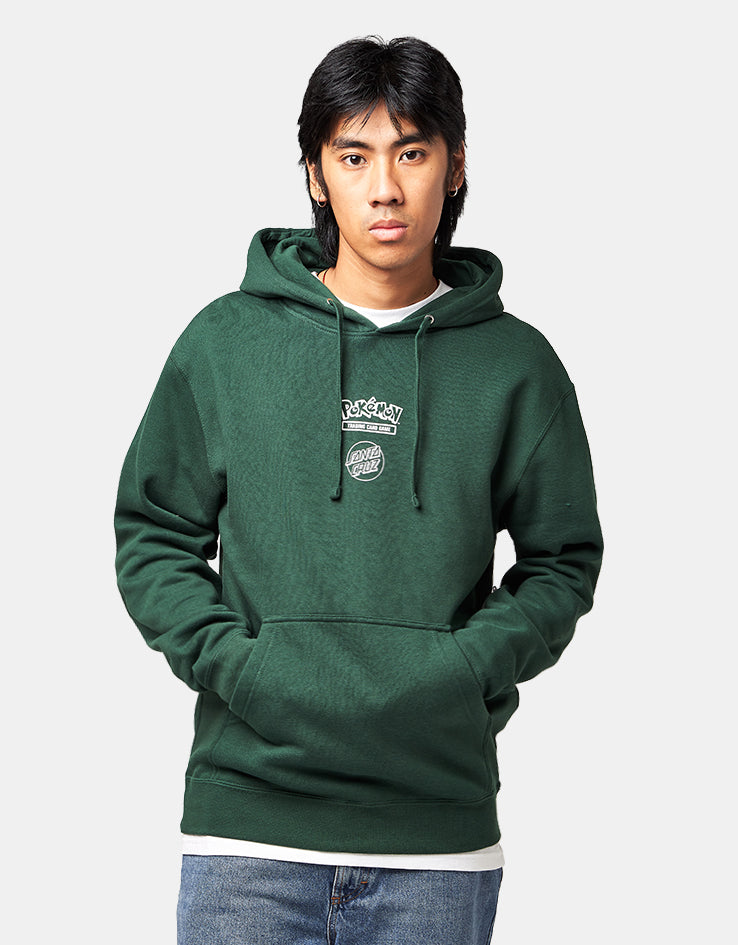 Santa Cruz x Pokémon Power Dot Pullover Hoodie - Forest