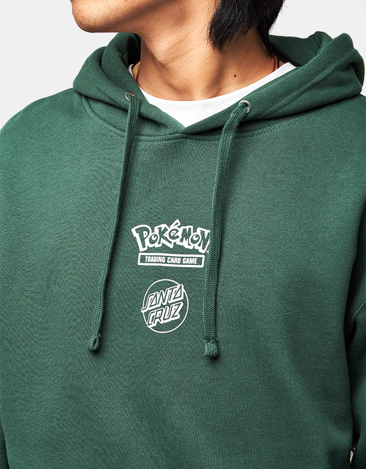Santa Cruz x Pokémon Power Dot Pullover Hoodie - Forest