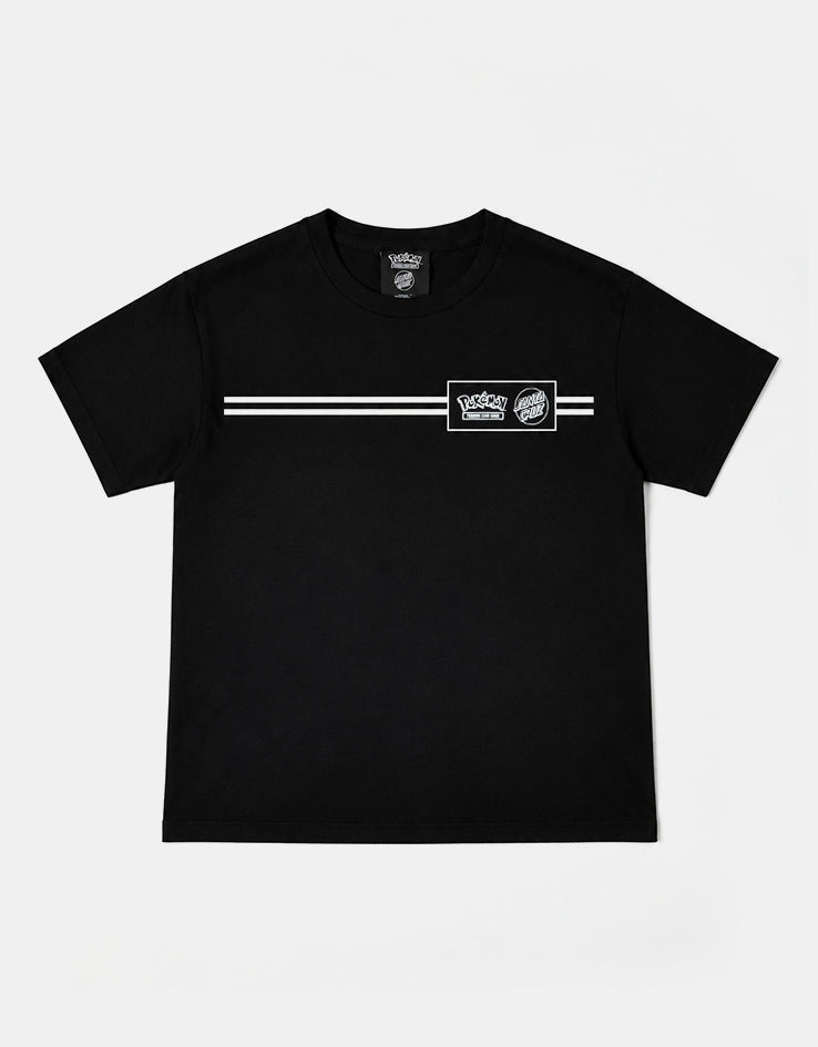 Santa Cruz x Pokémon Energy Dot Kids T-Shirt - Black