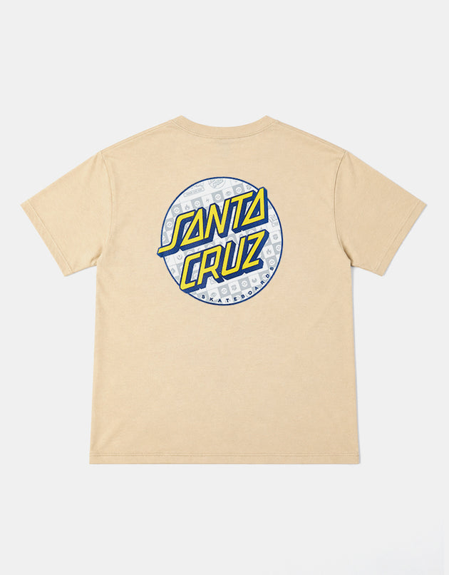 Santa Cruz x Pokémon Energy Dot Kids T-Shirt - Sand