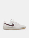 Nike SB Code 58 Skate Shoes - Summit White/Mystic Dates-Phantom