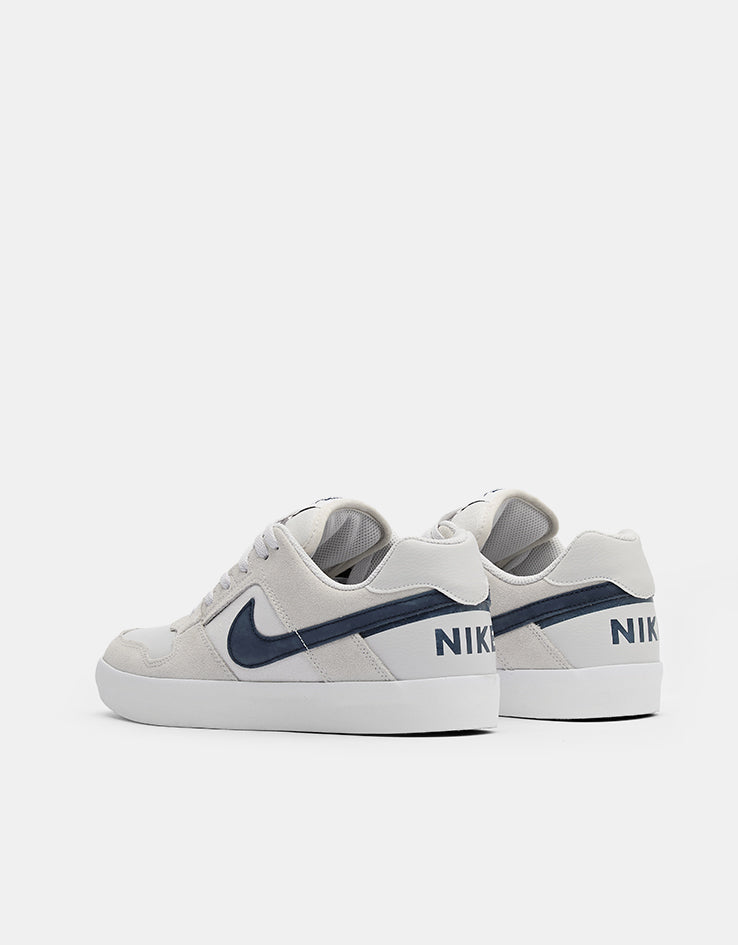 Nike SB Delta Force Vulc Skate Shoes - Vast Grey/Obsidian-Black