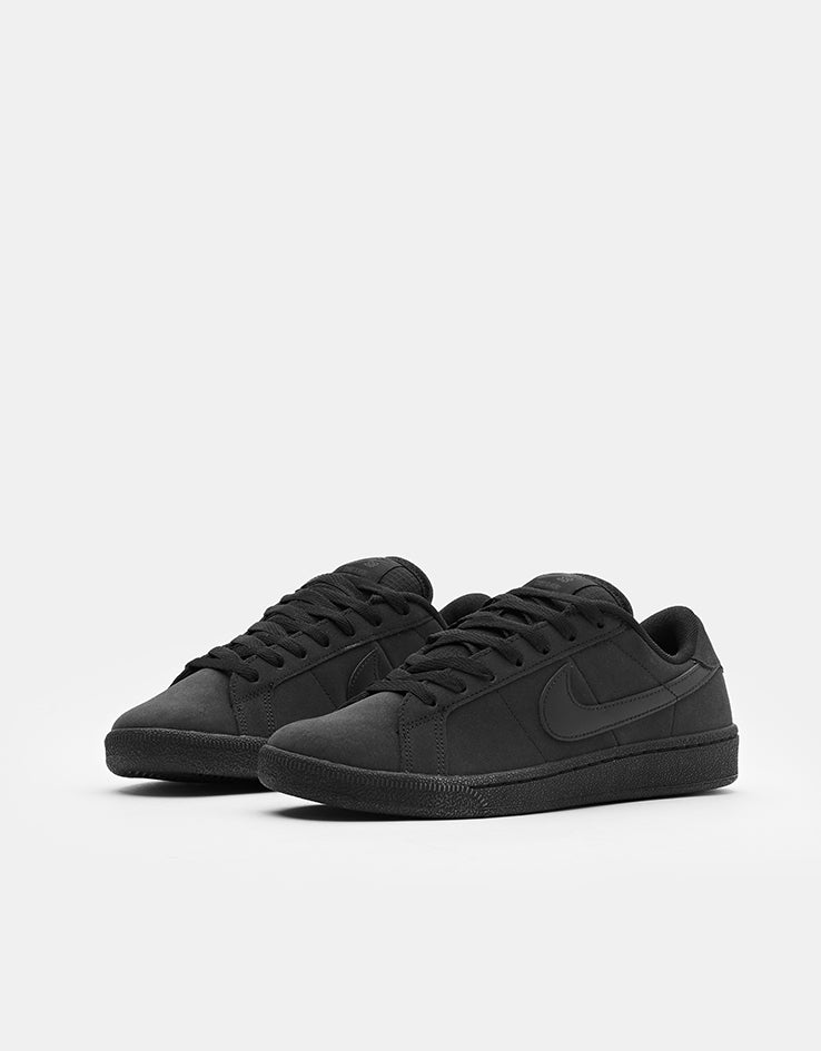 Nike SB Zoom Tennis Classic Skate Shoes - Black/Black-Black-Off Noir