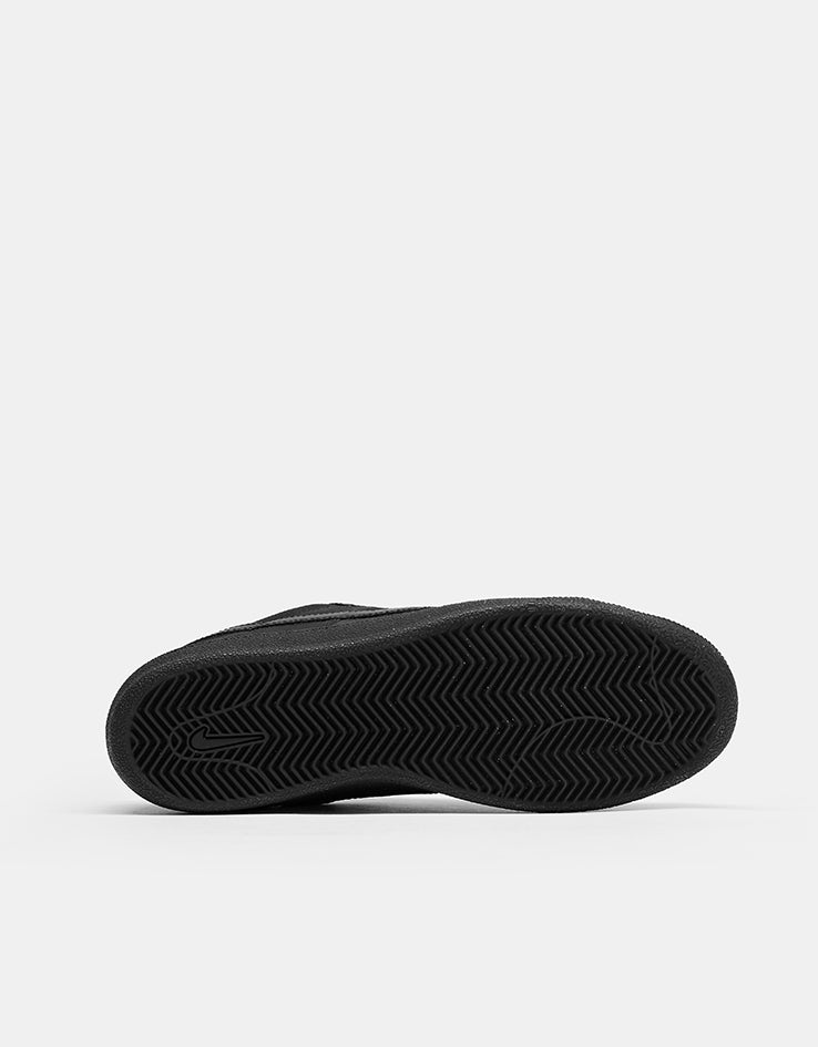 Nike SB Zoom Tennis Classic Skate Shoes - Black/Black-Black-Off Noir