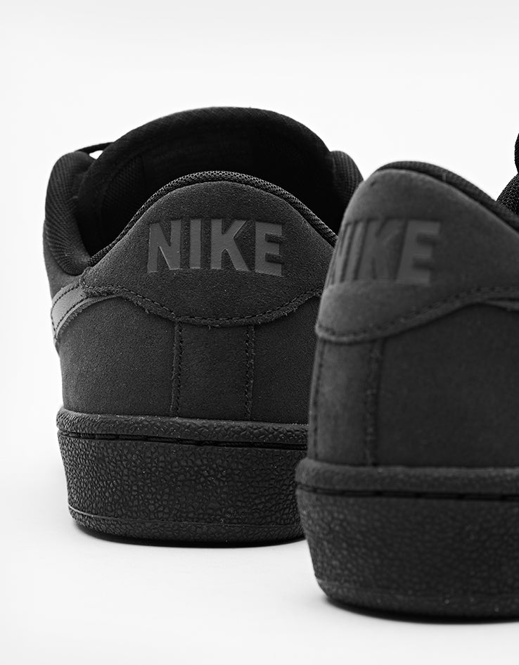 Nike SB Zoom Tennis Classic Skate Shoes - Black/Black-Black-Off Noir