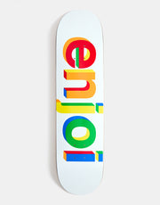 Enjoi Helvetica Neue R7 Skateboard Deck - 8"