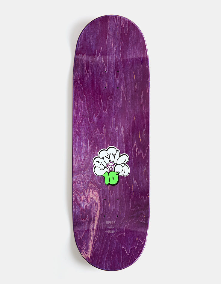 Opera Fatties RGB Mask EX7 Skateboard Deck - 10"