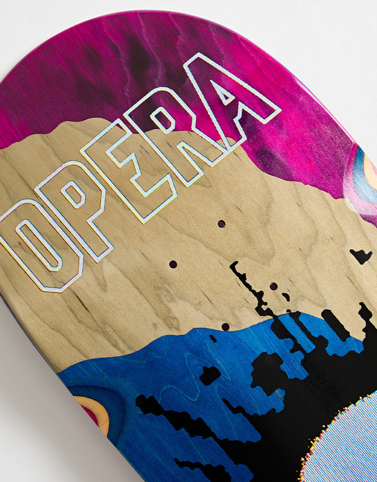 Opera Fatties RGB Mask EX7 Skateboard Deck - 10"