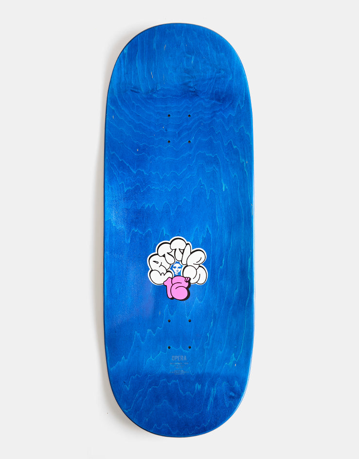 Opera Fatties RGB Mask EX7 Skateboard Deck - 12"